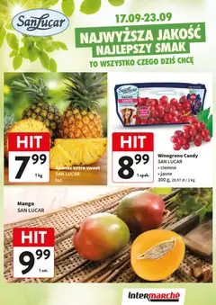 Pogląd gazetki "Intermarche gazetka - Świeży Hit" ze sklepu Intermarche ważnej od 17.09.2026