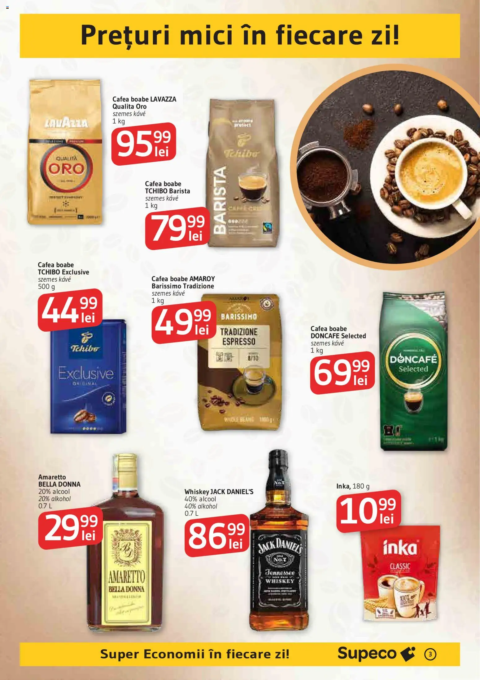 Previzualizarea de cataloage: Supeco Supeco Catalog Supeco Catalog Cafea & Înghețată Bilingv valabil de la 27.08.2026