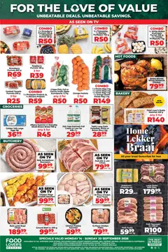 Preview of Food Lover's Market flyer valid from 14/09/2026