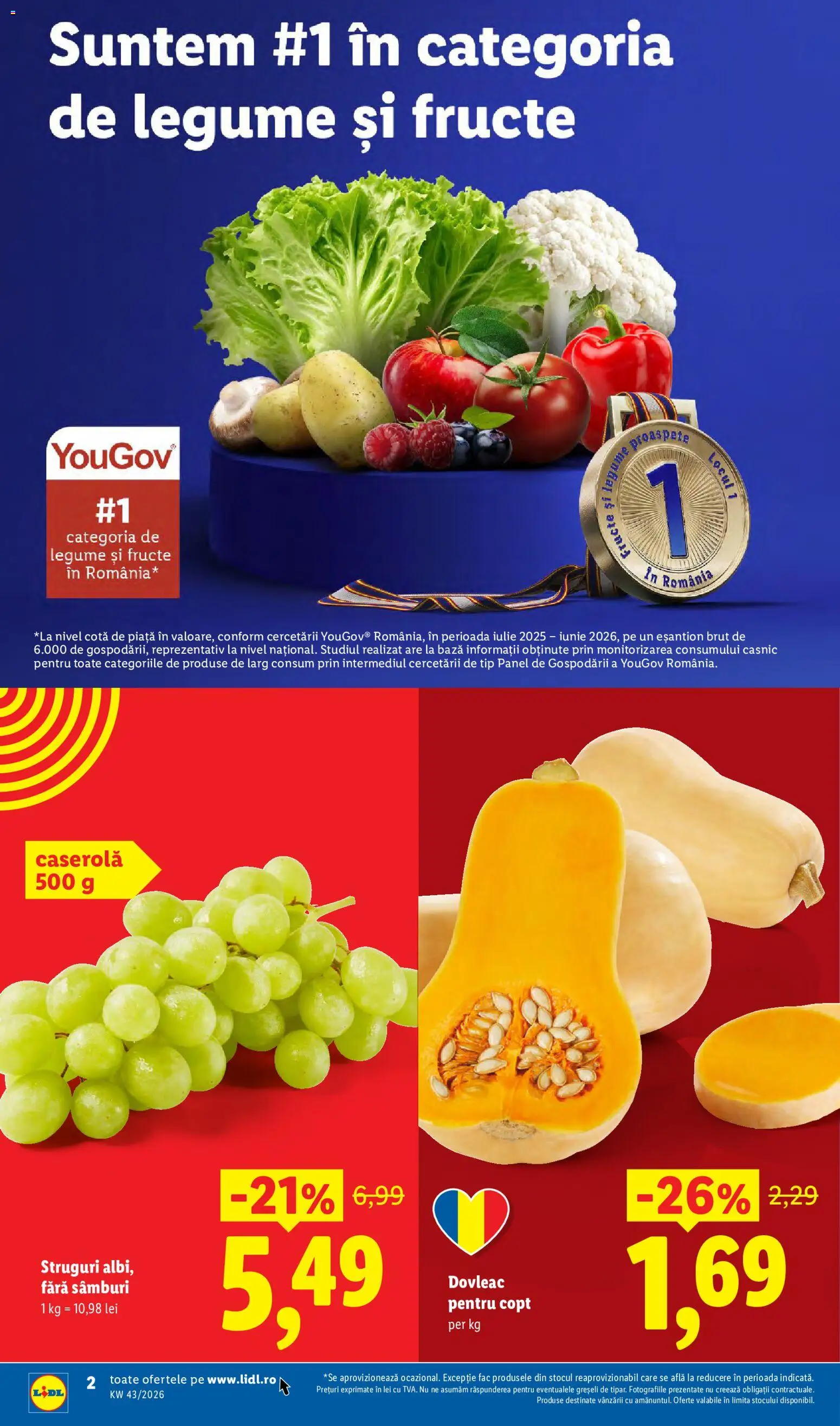 Previzualizarea de cataloage: Lidl Lidl Catalog valabil de la 19.10.2026