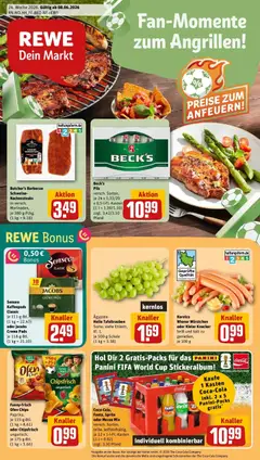 Vorschau von dem Prospekt des Geschäftes Rewe, gültig ab dem 08.06.2026