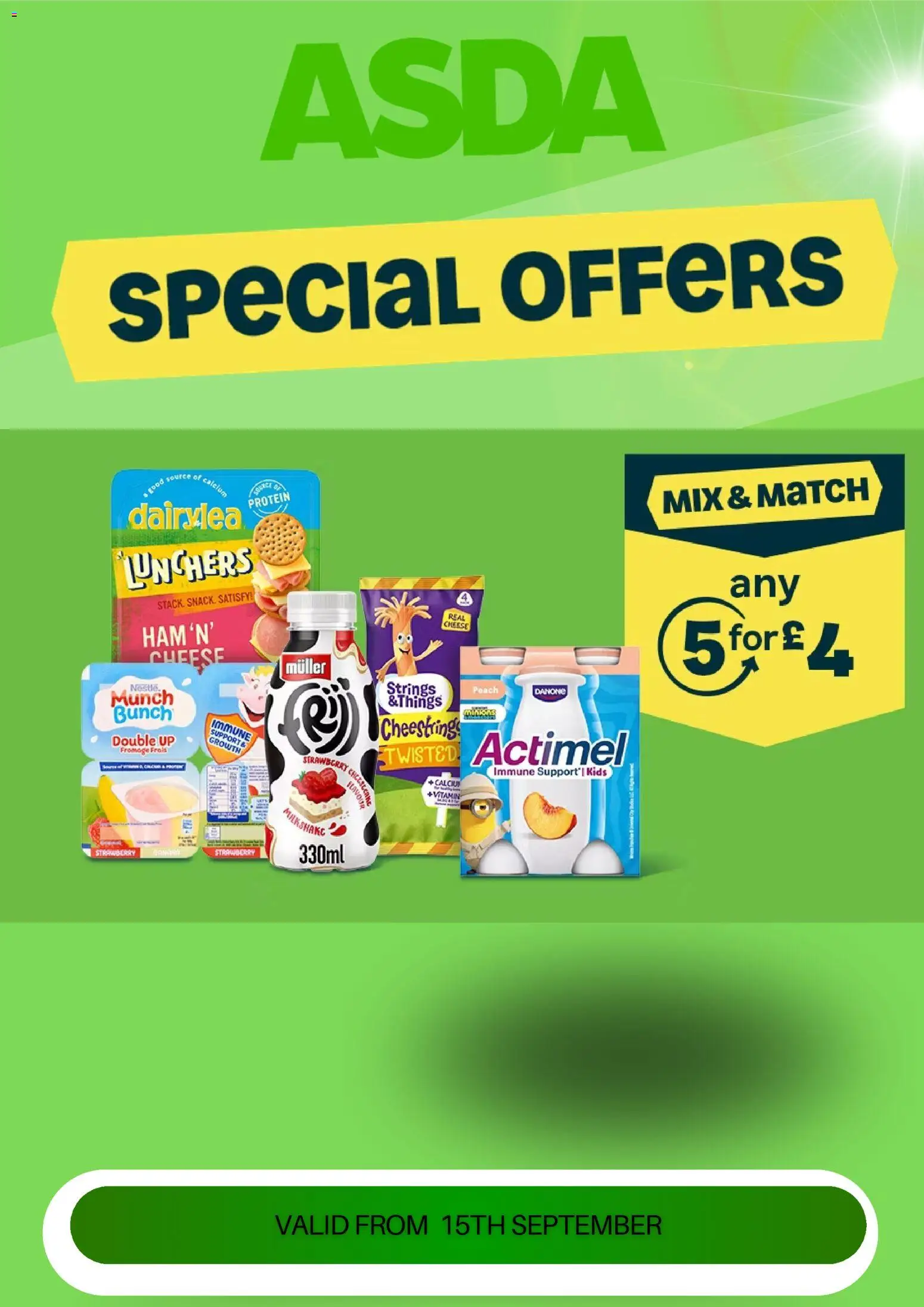 Preview of Asda Weekly offers Asda valid from 15/09/2026