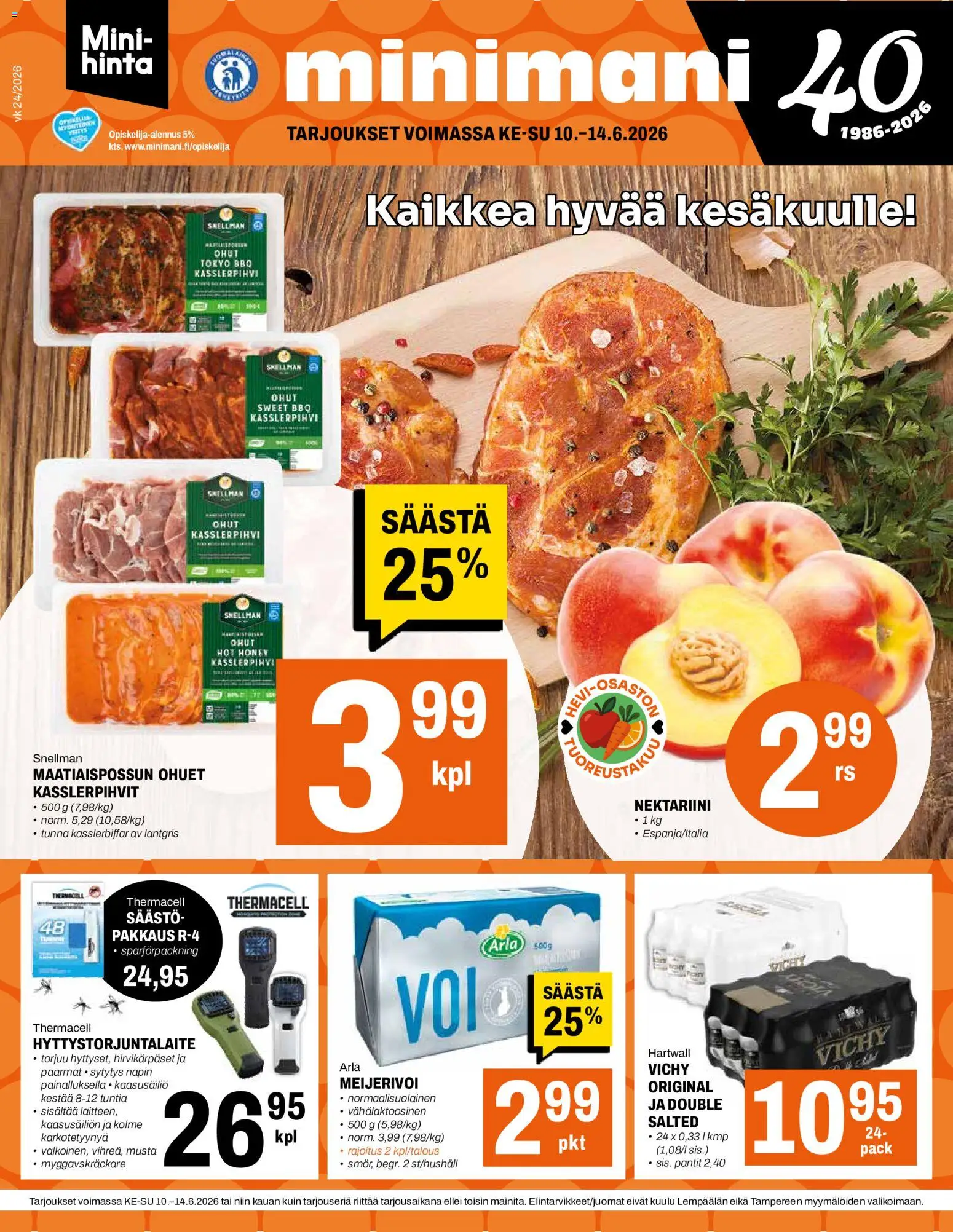 Kaupan Minimani Minimani tarjoukset esikatselu, voimassa 10/06/2026