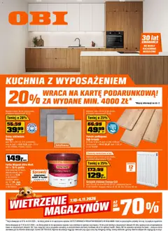 Pogląd gazetki "OBI gazetka" ze sklepu OBI ważnej od 21.10.2026