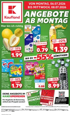 Voorbeeld van Kaufland DE -DE Folder van winkel Kaufland DE geldig vanaf 06-07-2026