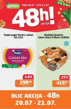 Pregled Gomex kataloga - važi od 20.07.2026