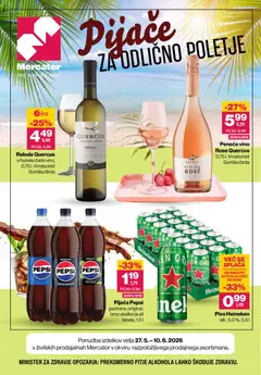 Predogled kataloga iz trgovine Mercator veljaven od 27.05.2026