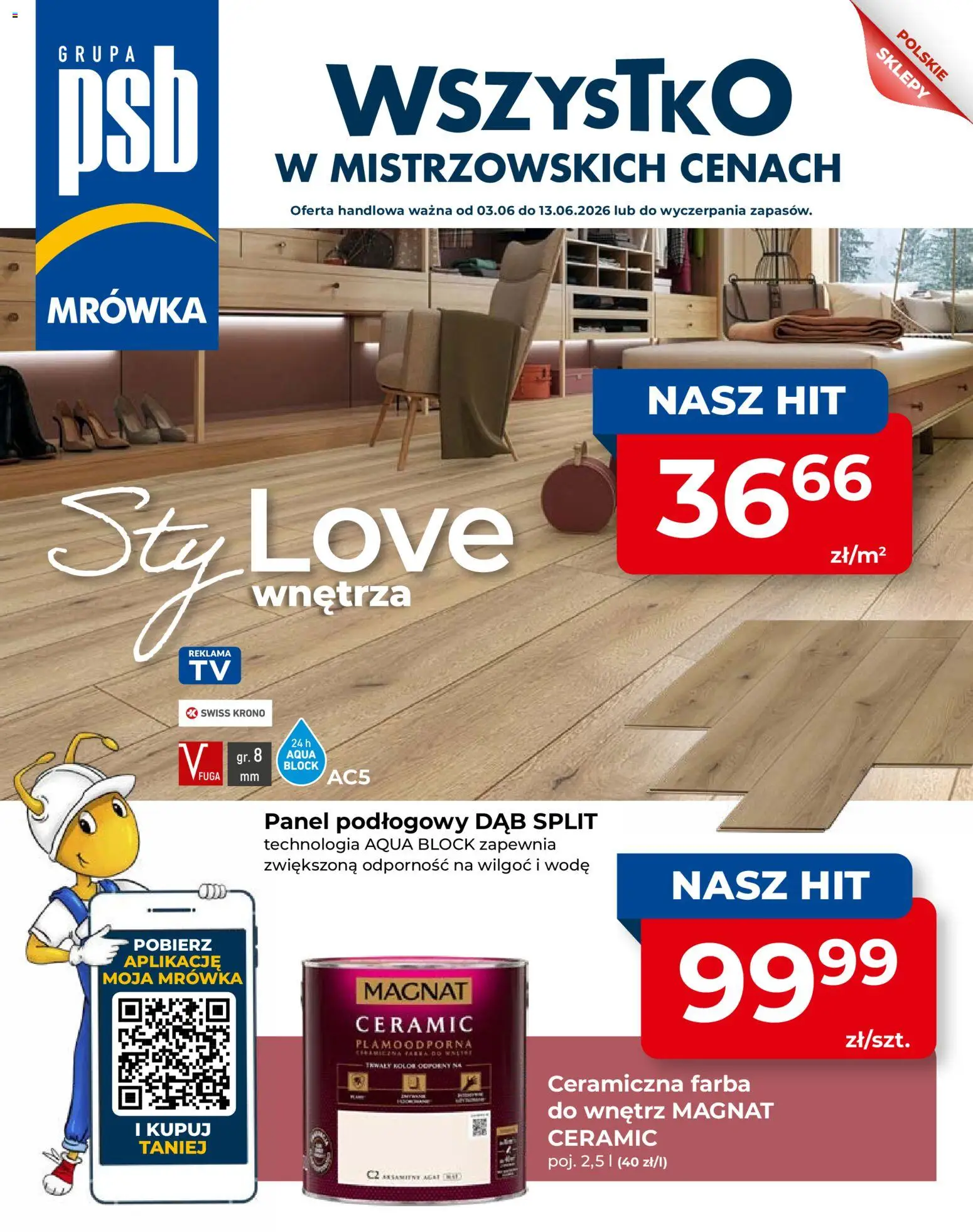 Pogląd gazetki "Mrówka gazetka" ze sklepu Mrówka ważnej od 03.06.2026