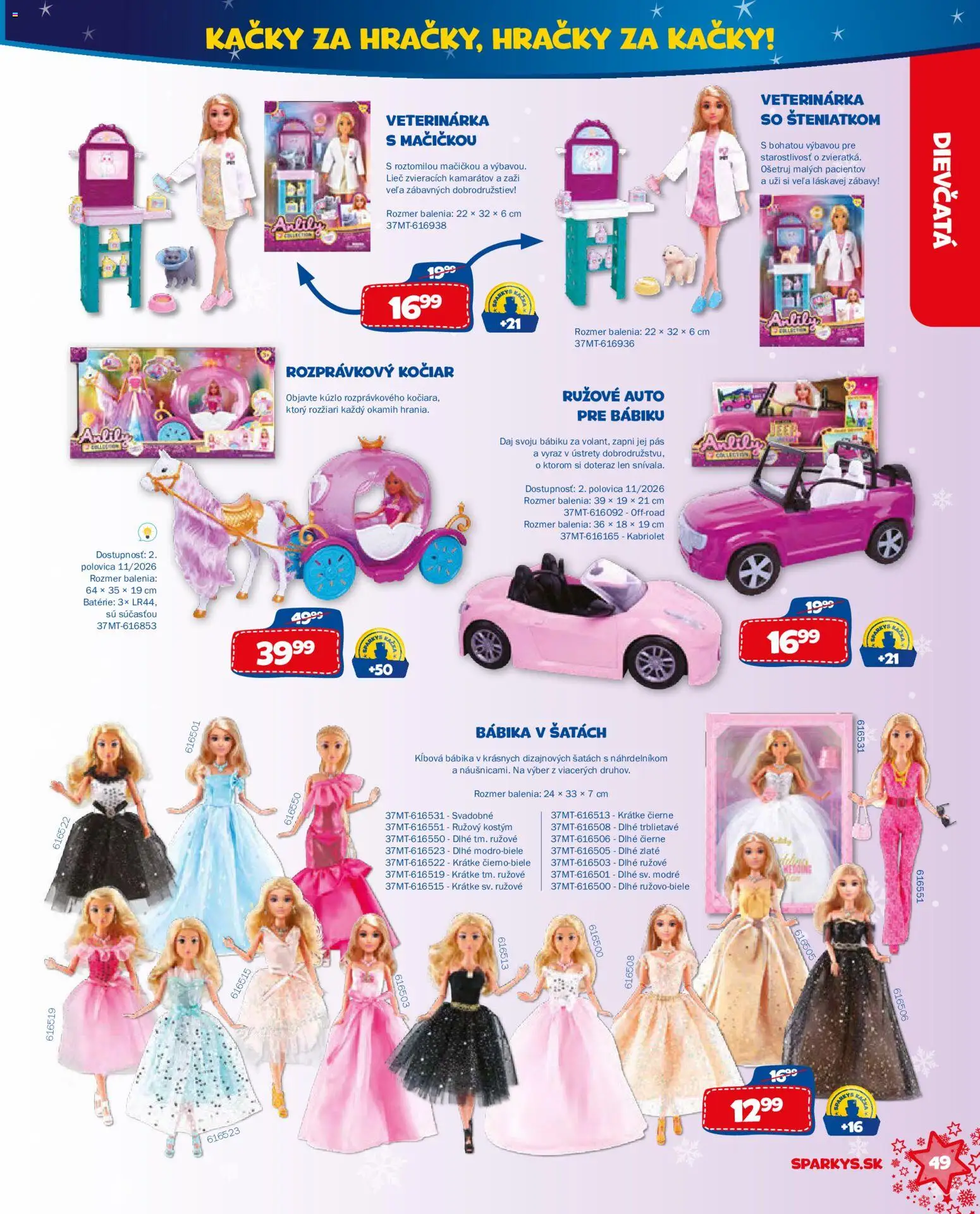 Náhľad ALLTOYS letáku platného od 06.10.2026 - Hračky, Batérie, Bábika, Pás