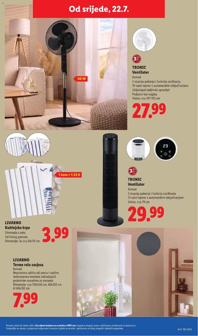 Novi Lidl katalog od 20.07.