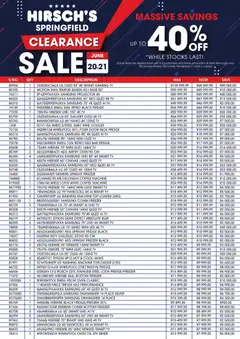 Preview of Hirsch's flyer valid from 20/06/2026