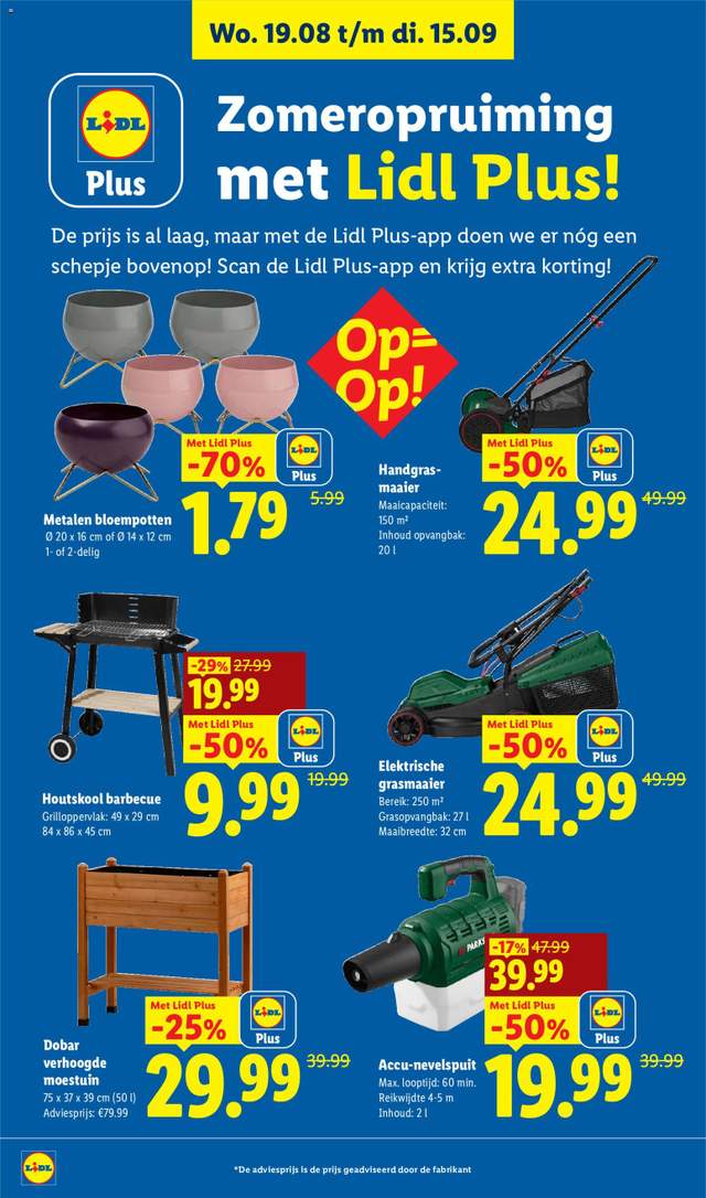 Nieuwe Lidl folder vanaf 17-08