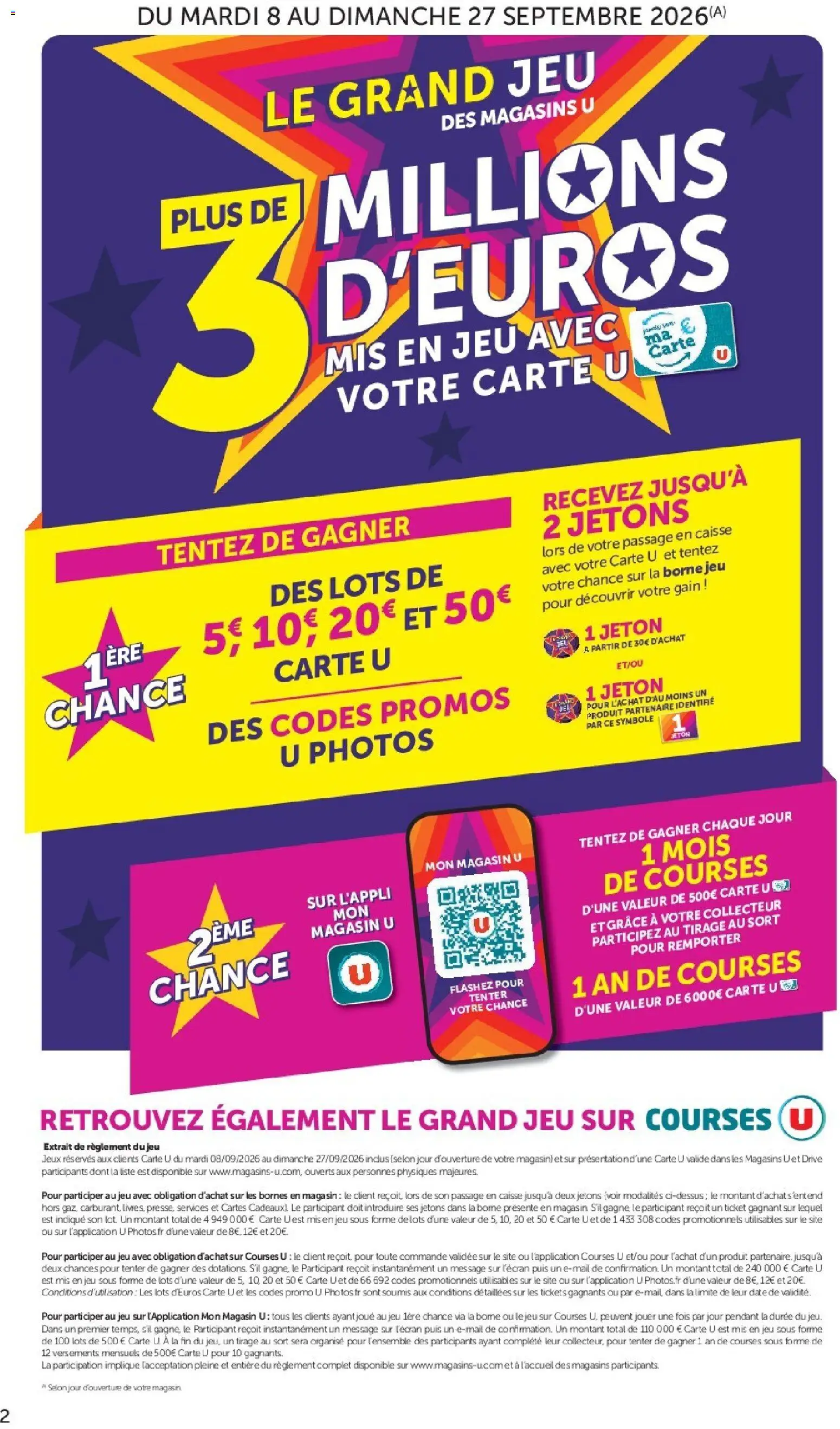 Prévisualisation de Hyper U catalogue du magasin Hyper U formulaire valide 08/09/2026 - Jeux