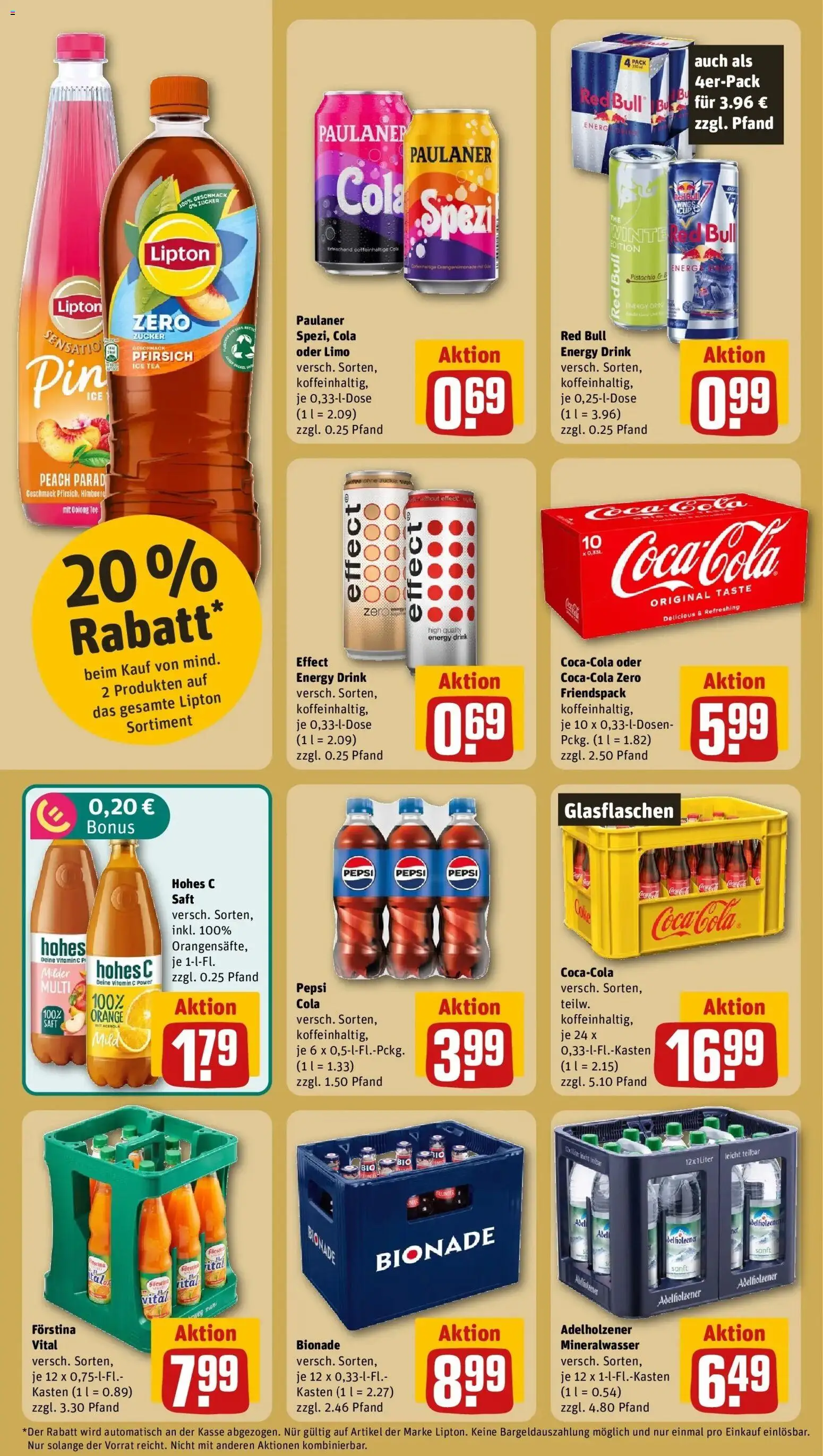 Vorschau von dem Prospekt des Geschäftes Rewe, gültig ab dem 19.10.2026