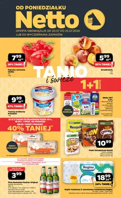 Pogląd gazetki "Netto gazetka od poniedziałku" ze sklepu Netto ważnej od 20.07.2026