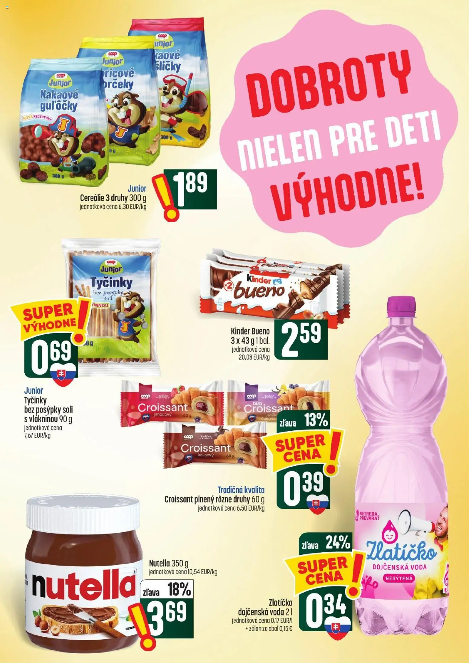 Náhľad COOP Jednota letáku platného od 15.10.2026