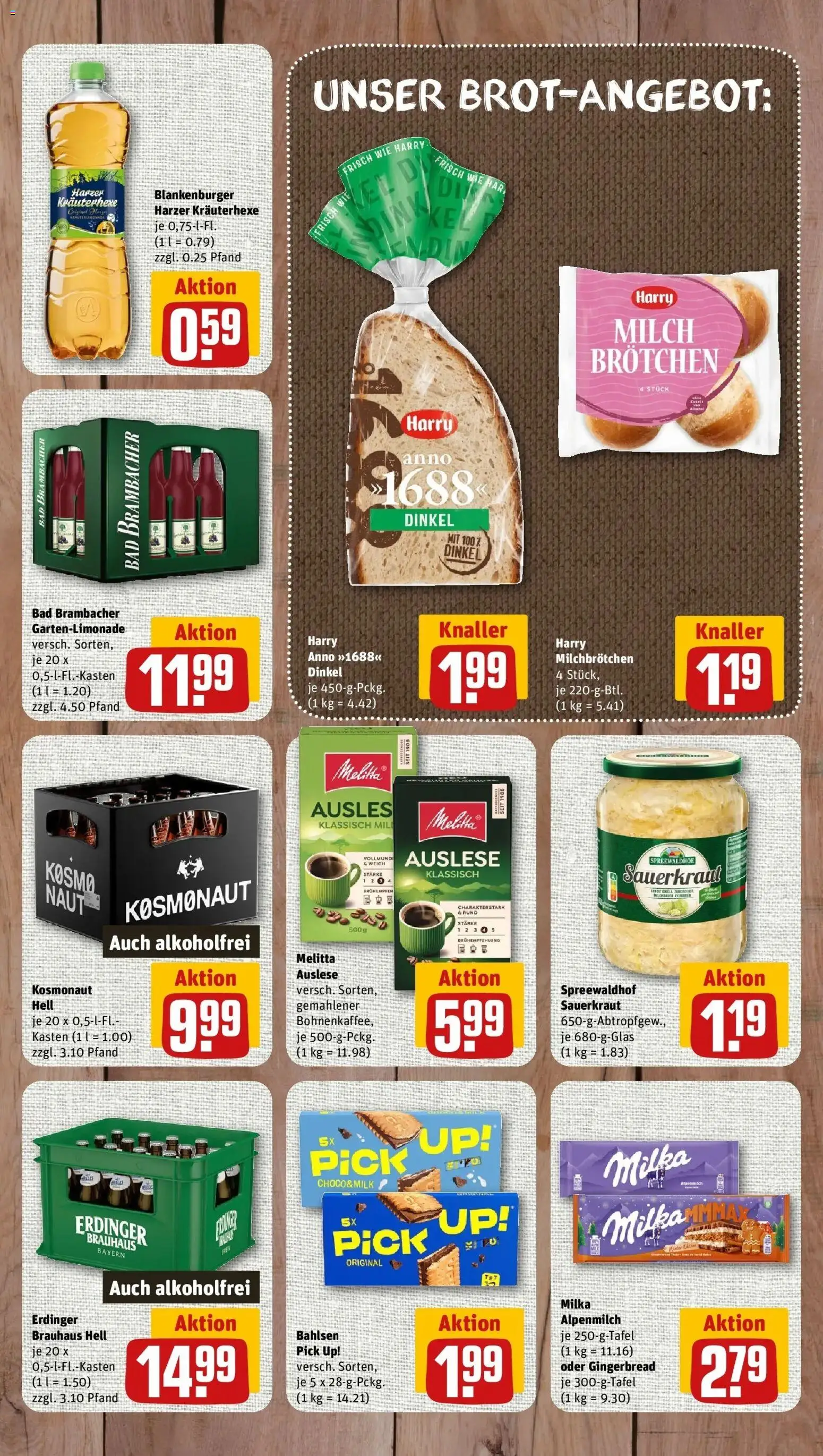 Vorschau von dem Prospekt des Geschäftes Rewe, gültig ab dem 19.10.2026