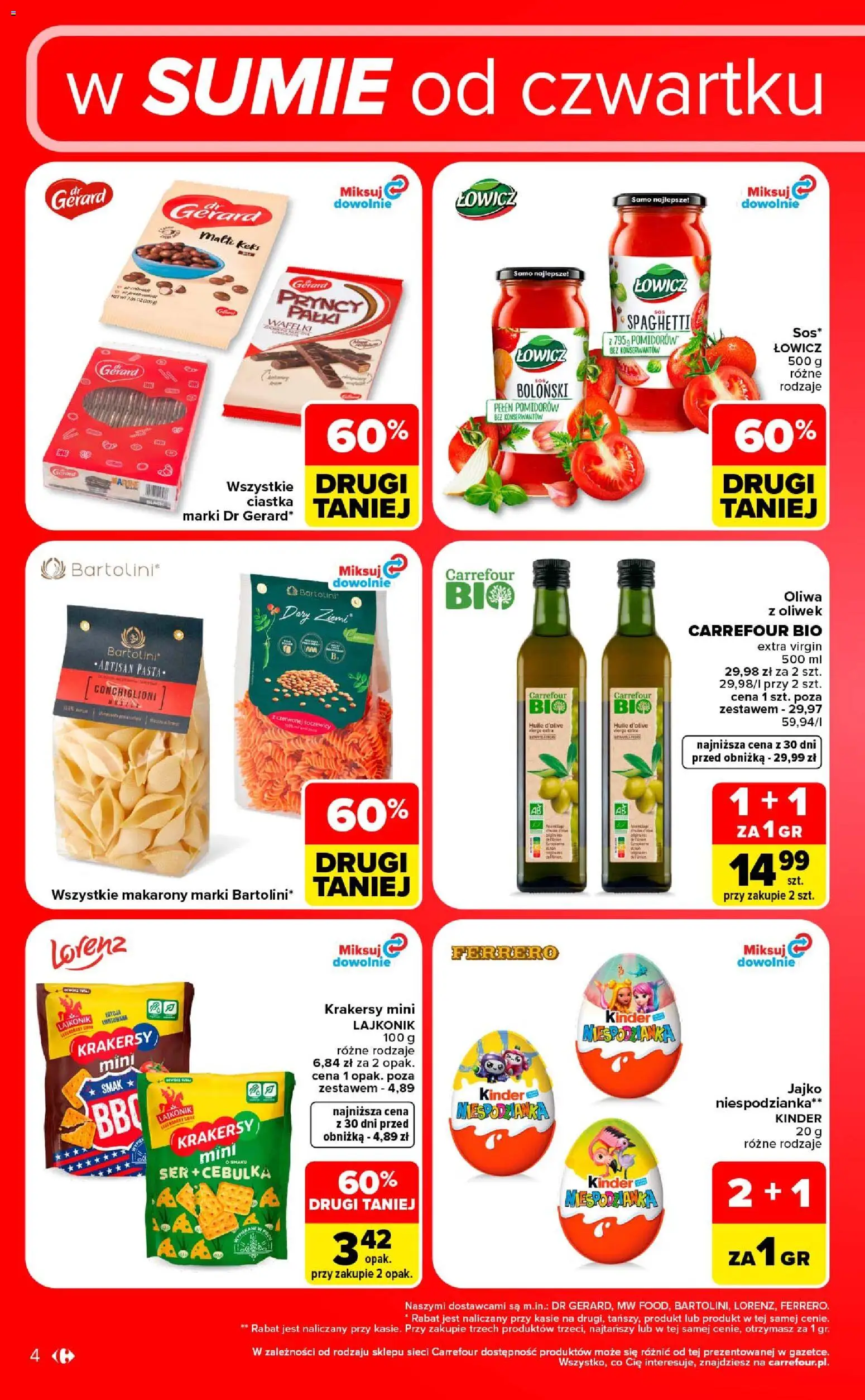Pogląd gazetki "Carrefour gazetka - Weekend okazji" ze sklepu Carrefour ważnej od 17.09.2026