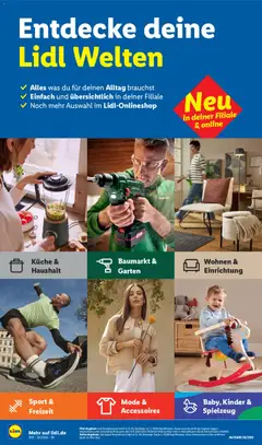 Náhled nabídky: Lidl Německo Lidl Německo leták - Entdecke deine Lidl Welten platný od 07.05.2026