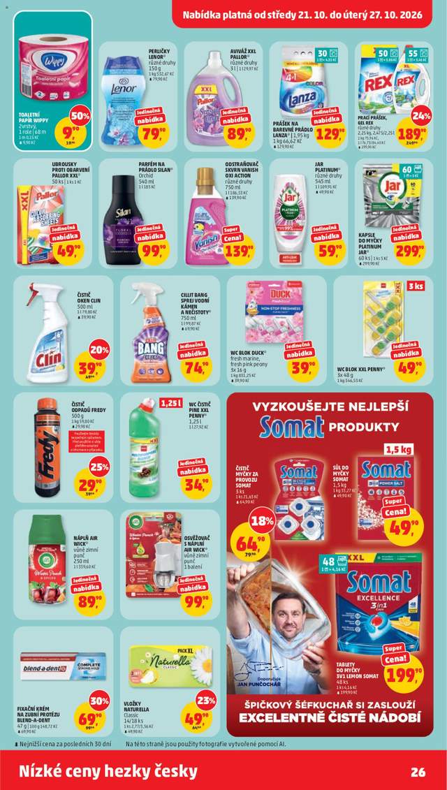 Nový Penny Market leták od 21.10.