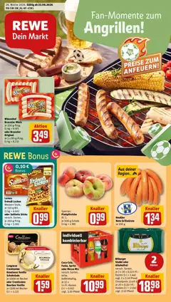 Vorschau von dem Prospekt des Geschäftes Rewe, gültig ab dem 21.06.2026