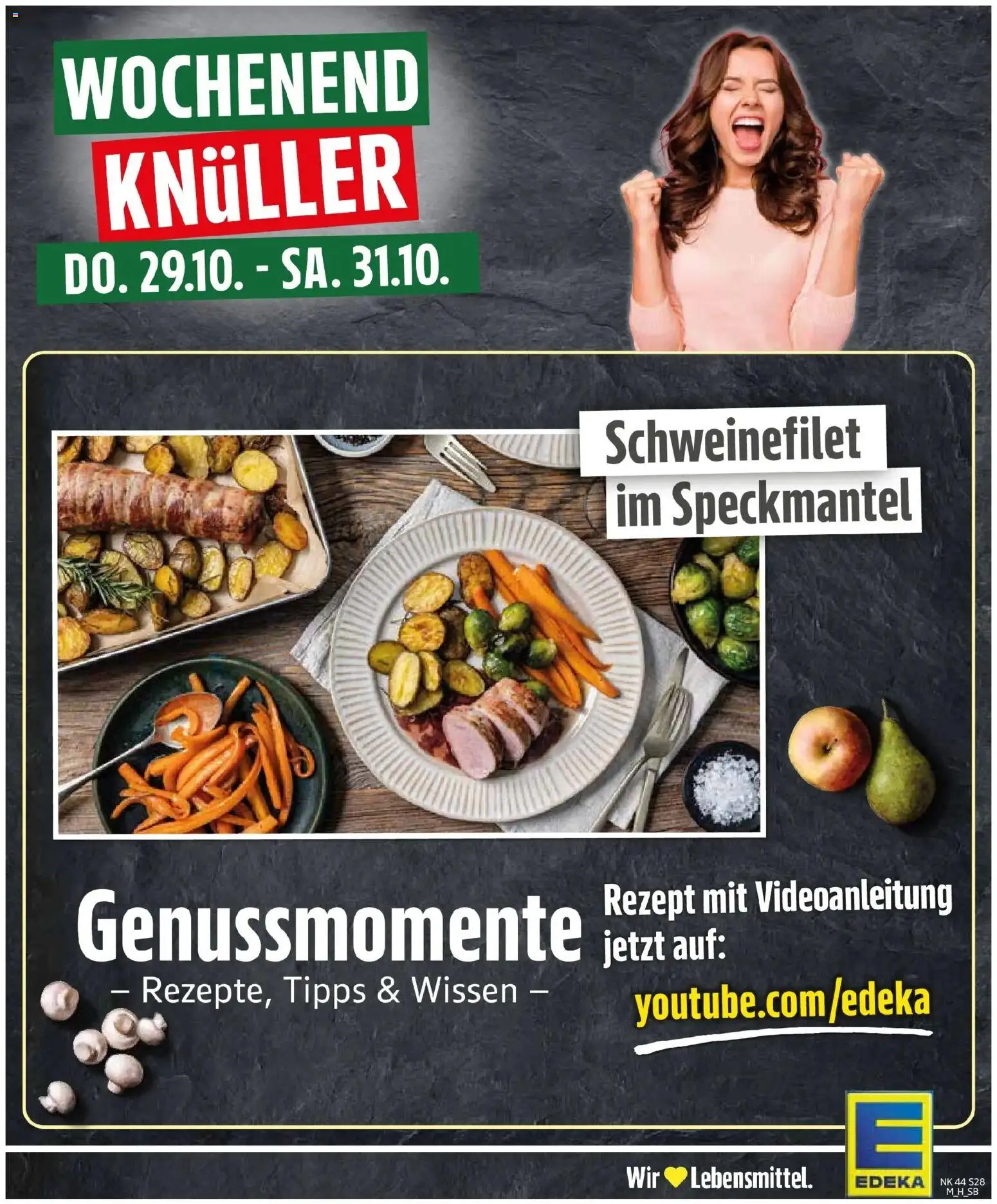 Vorschau von dem Prospekt des Geschäftes Edeka, gültig ab dem 26.10.2026