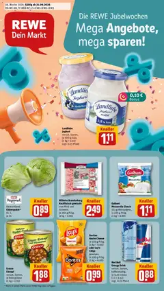 Vorschau von dem Prospekt des Geschäftes Rewe, gültig ab dem 21.09.2026