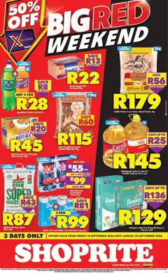 Preview of Shoprite flyer valid from 18/09/2026