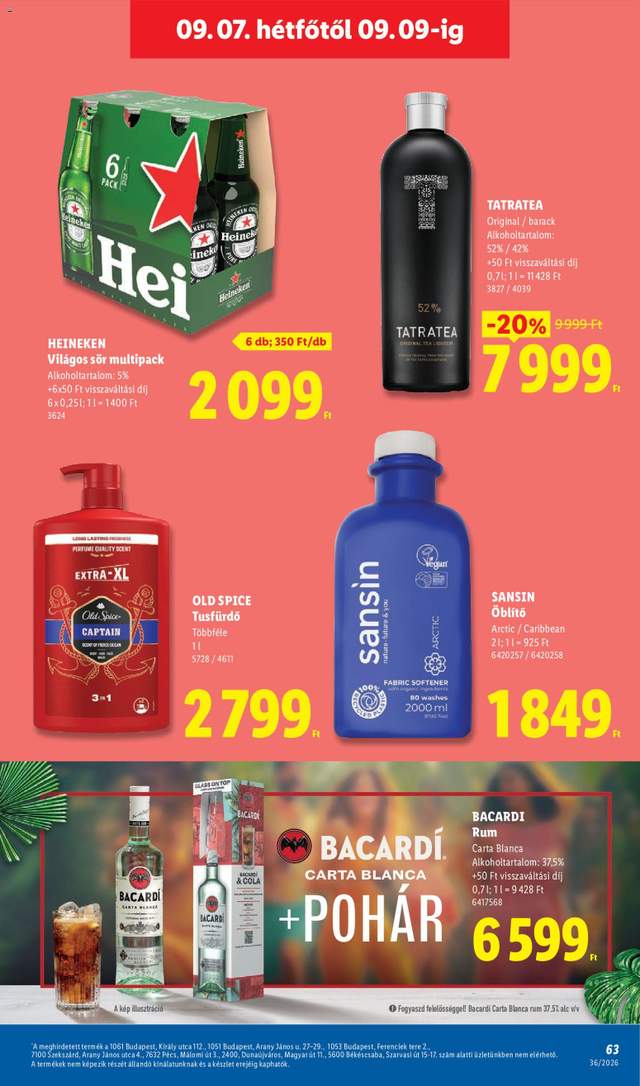 Új Lidl akciós újság 09.03.