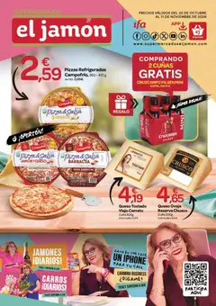 Vista previa del folleto de la tienda Supermercados El Jamón válido desde el 22/10/2026 
