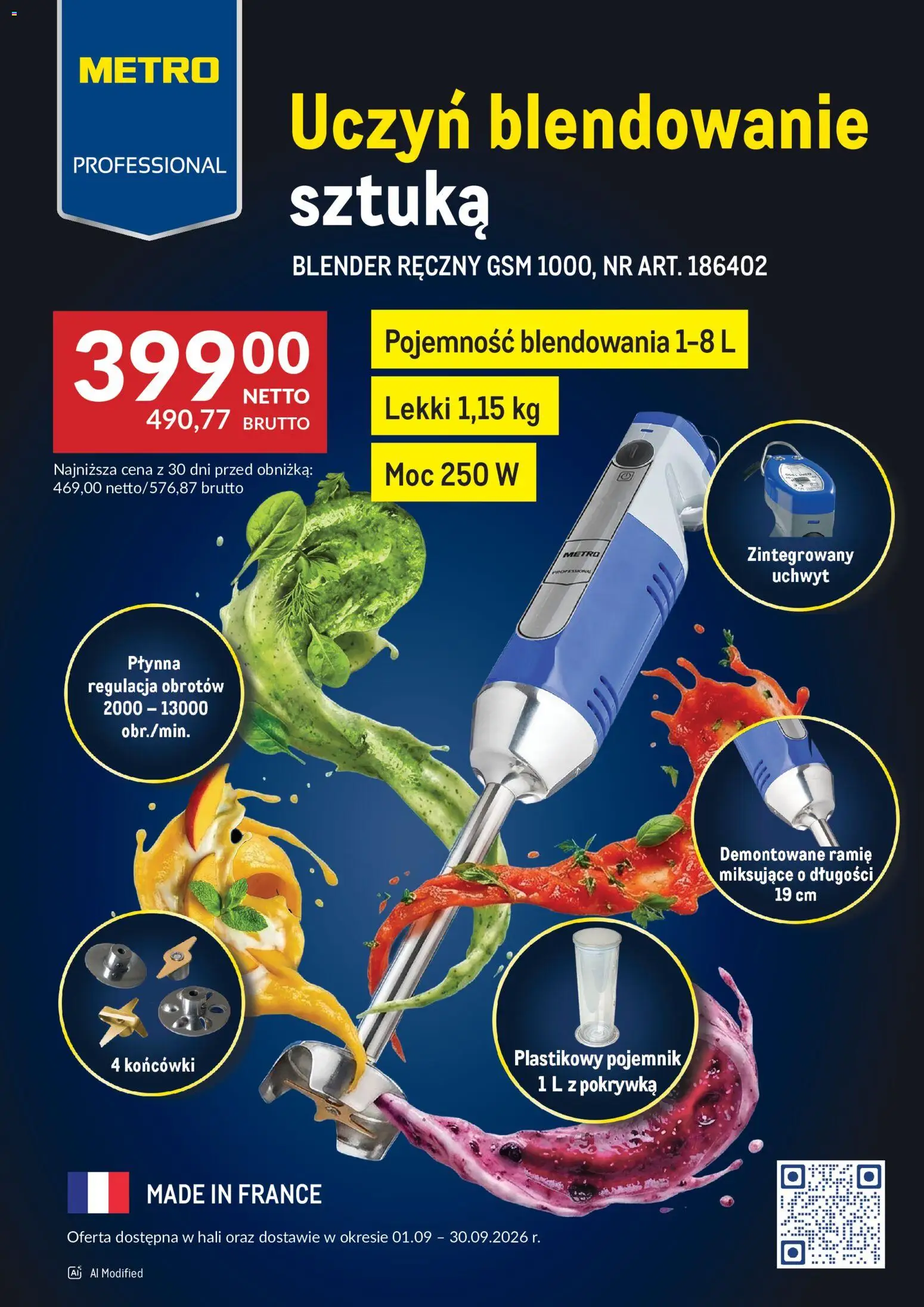 Pogląd gazetki "Makro gazetka - Blender MP" ze sklepu Makro ważnej od 01.09.2026
