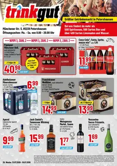 Vorschau von dem Prospekt des Geschäftes Trinkgut, gültig ab dem 13.07.2026