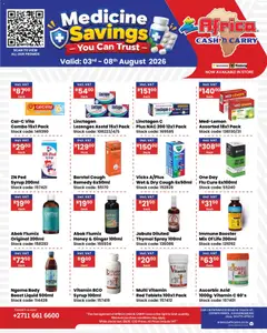 Preview of Africa Cash & Carry flyer valid from 03/08/2026