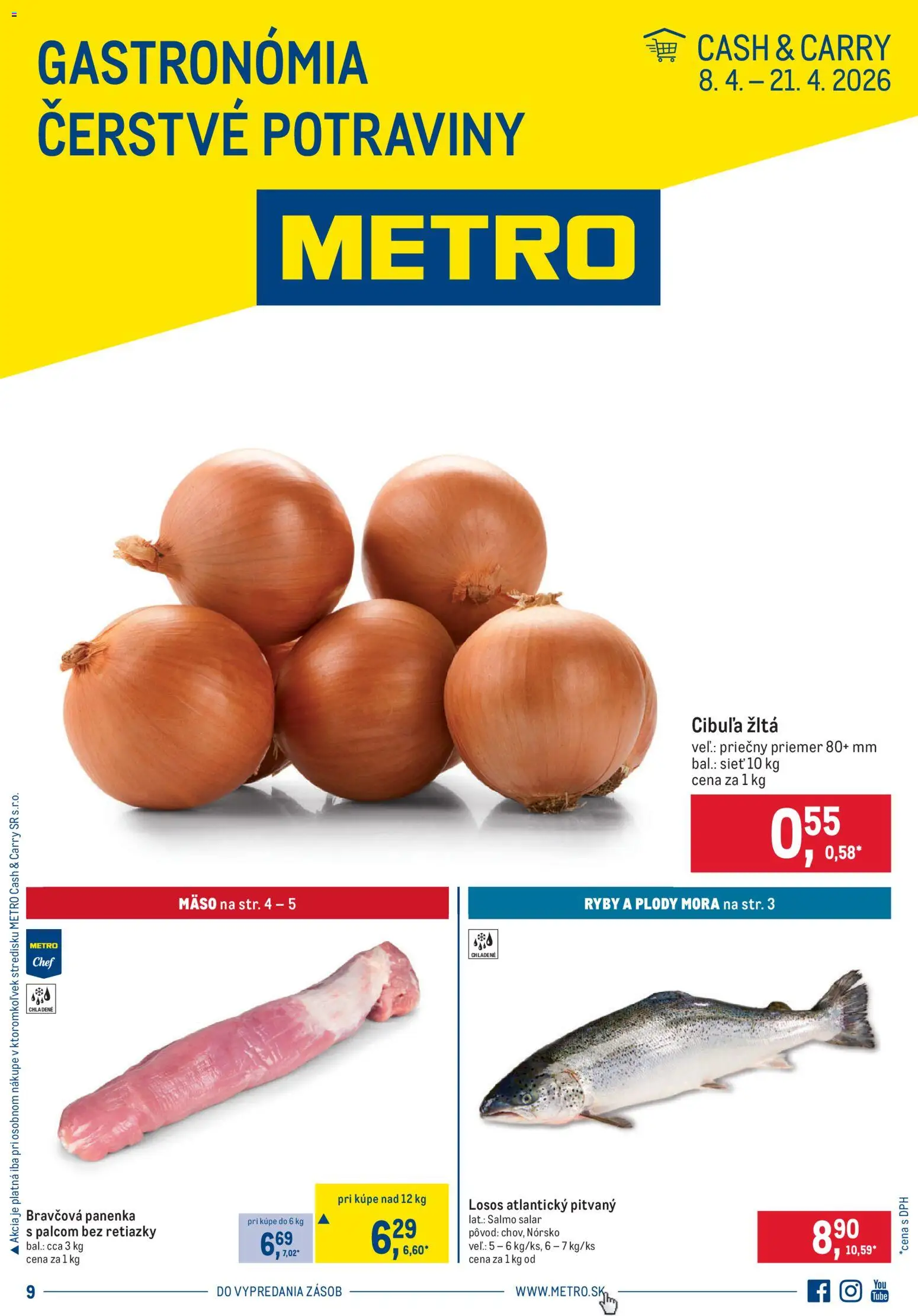 Náhľad Metro letáku platného od 08.04.2026