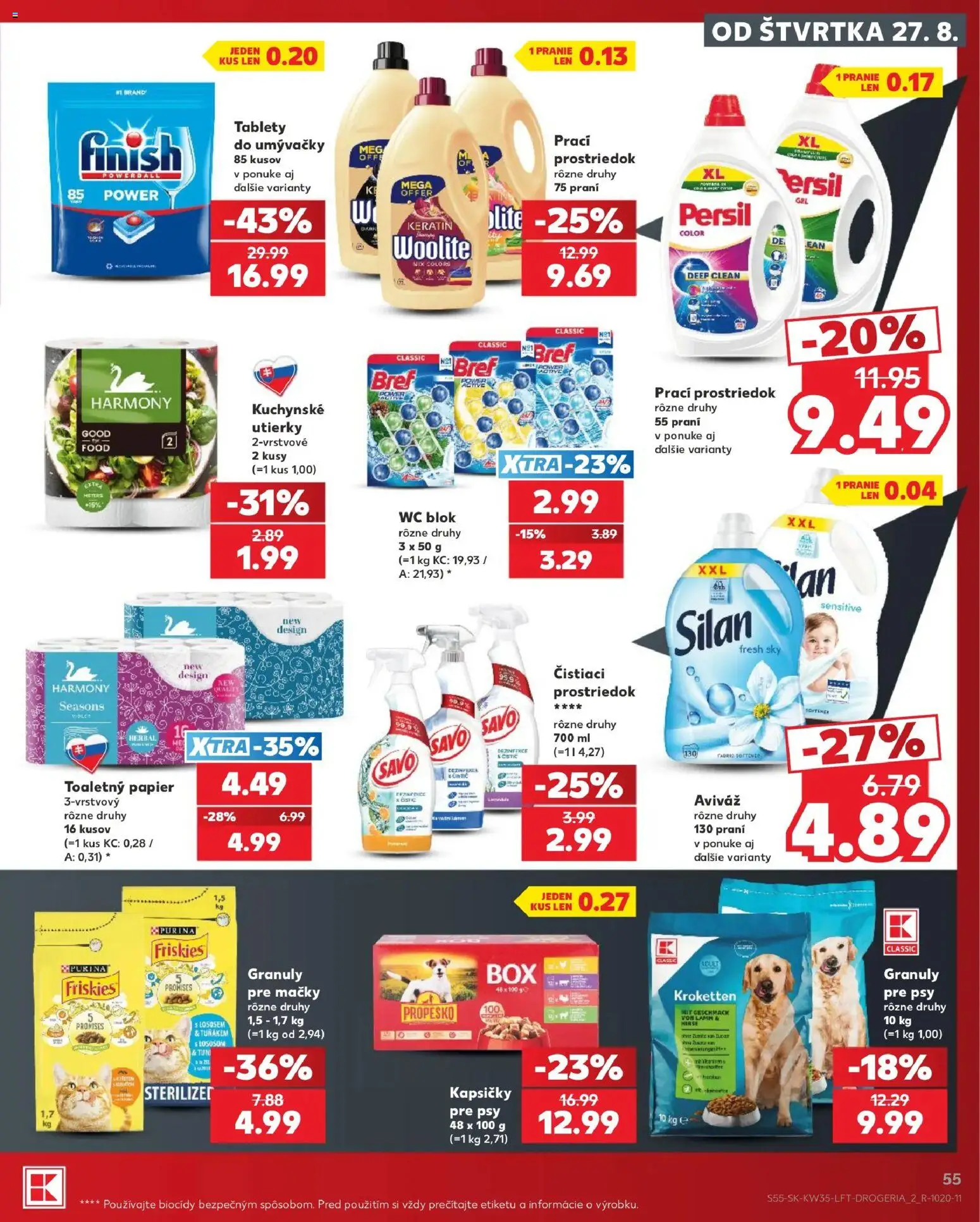 Náhľad Kaufland letáku platného od 27.08.2026