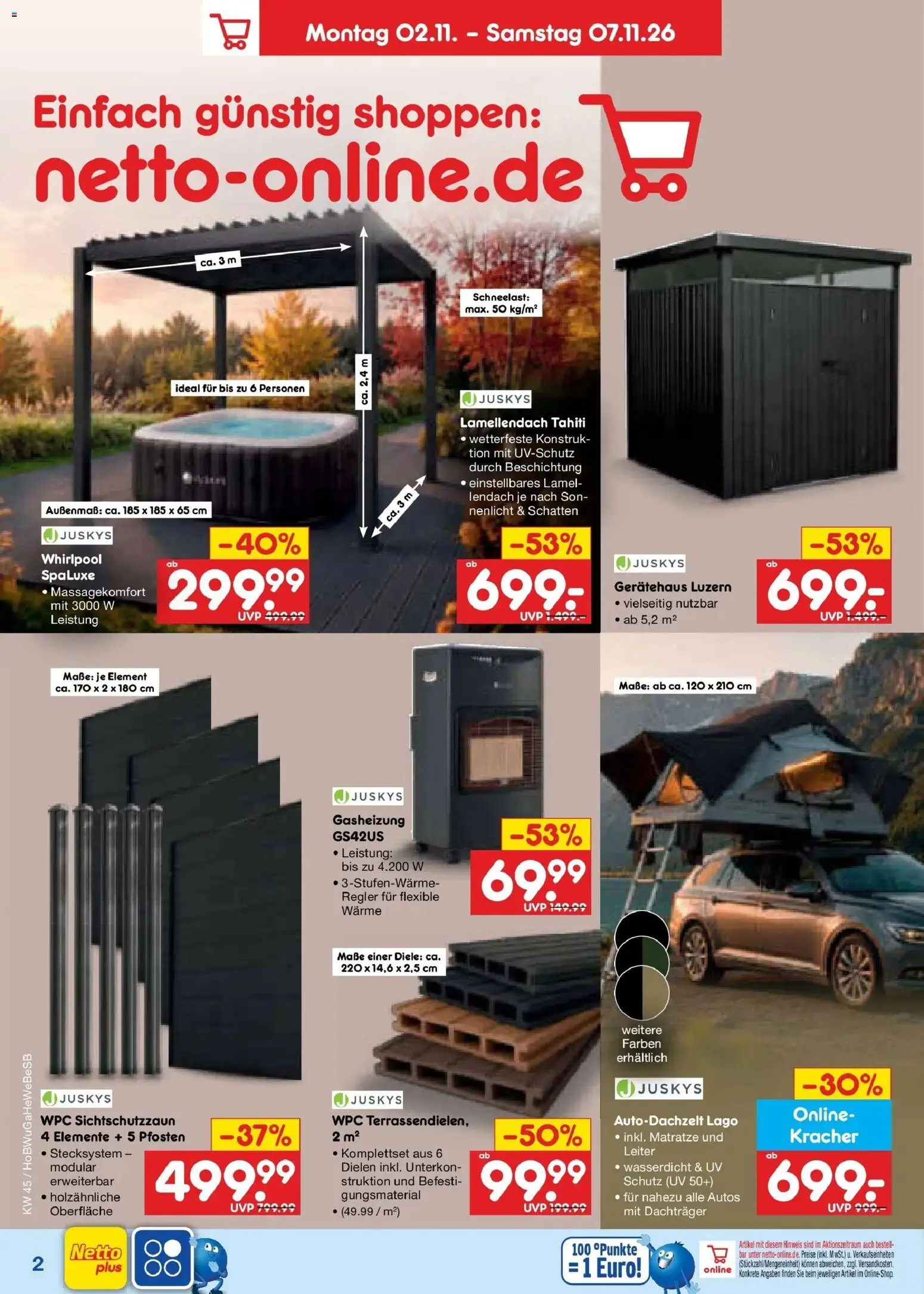 Vorschau von dem Prospekt des Geschäftes Netto Marken-Discount, gültig ab dem 02.11.2026 - Matratze