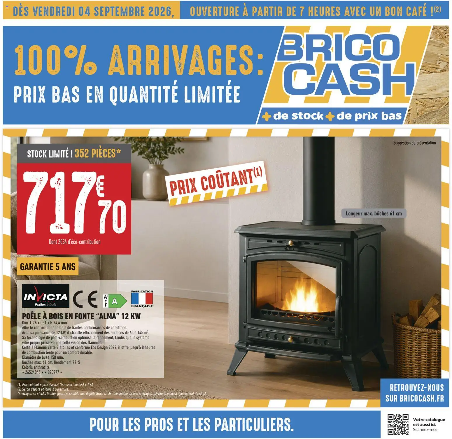Prévisualisation de Brico Cash catalogue du magasin Brico Cash formulaire valide 04/09/2026