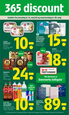 Eksempel på tilbudsavis Coop 365 - Tilbudsavis fra butik Coop 365 gyldig fra 14/05/2026