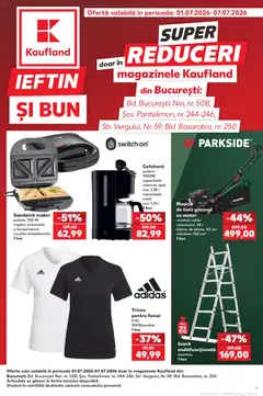Previzualizarea de cataloage: Kaufland Kaufland Catalog Super reduceri valabil de la 01.07.2026