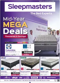 Preview of Sleepmasters flyer valid from 16/07/2026