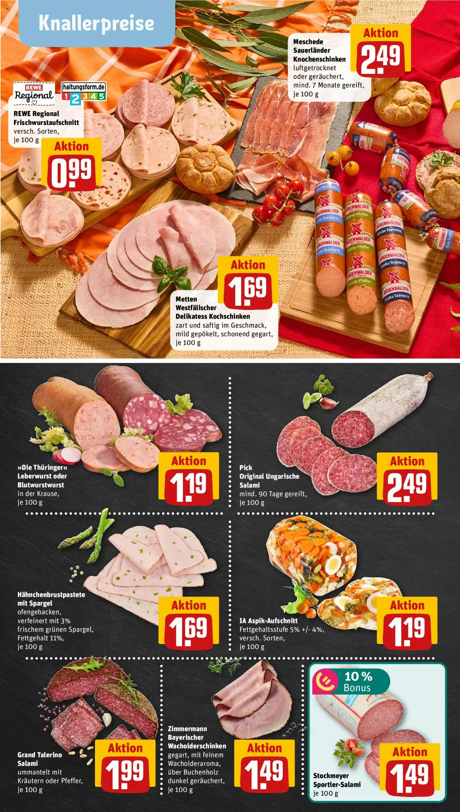 Vorschau von dem Prospekt des Geschäftes Rewe ihr Kaufpark, gültig ab dem 26.10.2026 - Spargel, Salami, Pfeffer