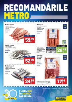 Previzualizarea de cataloage: Metro Metro Catalog valabil de la 29.09.2026