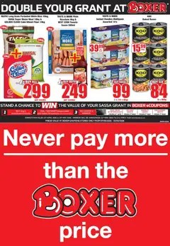 Preview of Boxer flyer valid from 07/05/2026