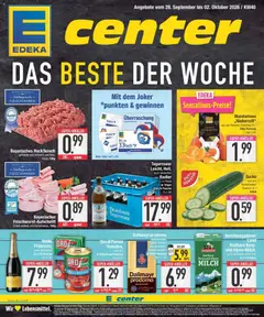 Vorschau von dem Prospekt des Geschäftes E center, gültig ab dem 28.09.2026