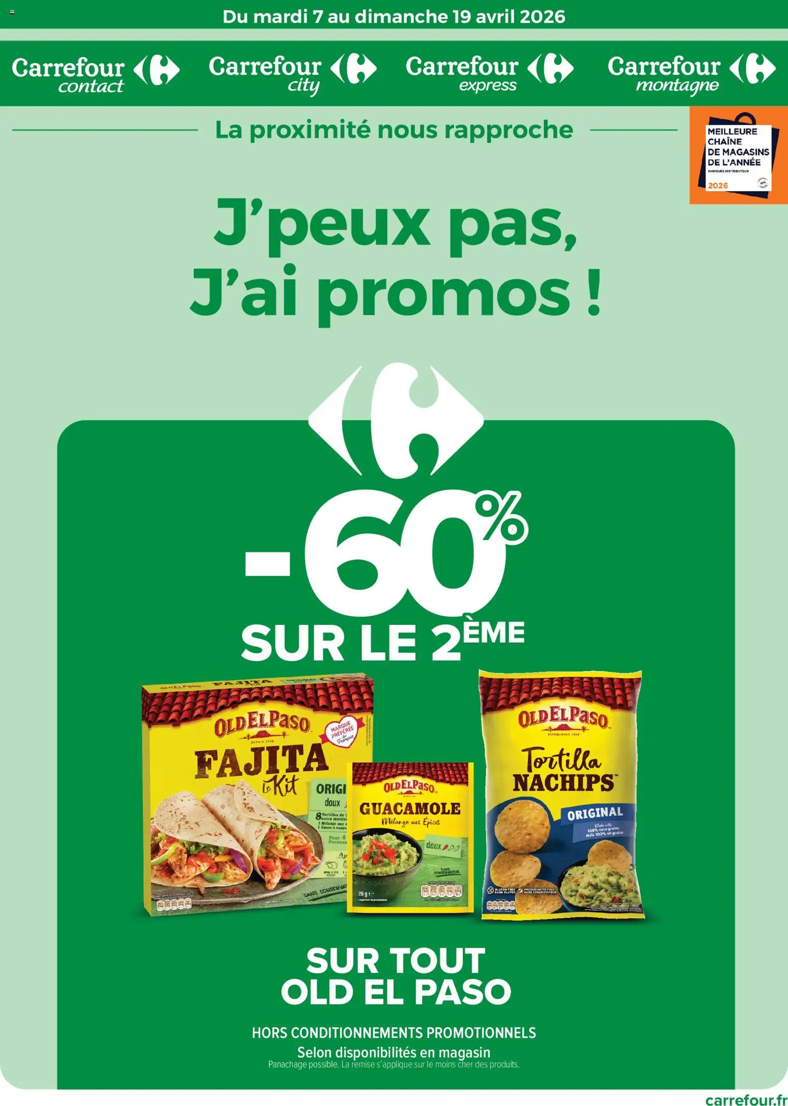 Prévisualisation de Carrefour City catalogue du magasin Carrefour City formulaire valide 07/04/2026 - Distributeur, Guacamole, Tortilla, Tortillas, Épices, Nappe