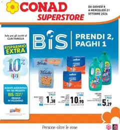 Anteprima dell'opuscolo Conad volantino Superstore Piemonte dal negozio Conad valido da 08/10/2026