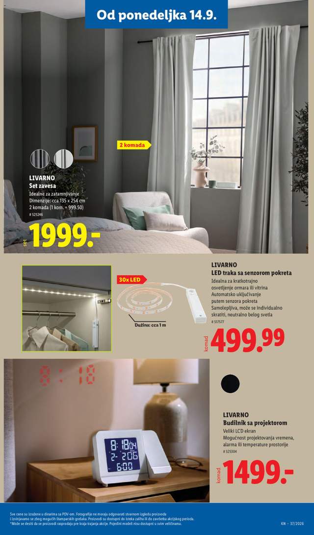 Novi Lidl katalog od 10.09.