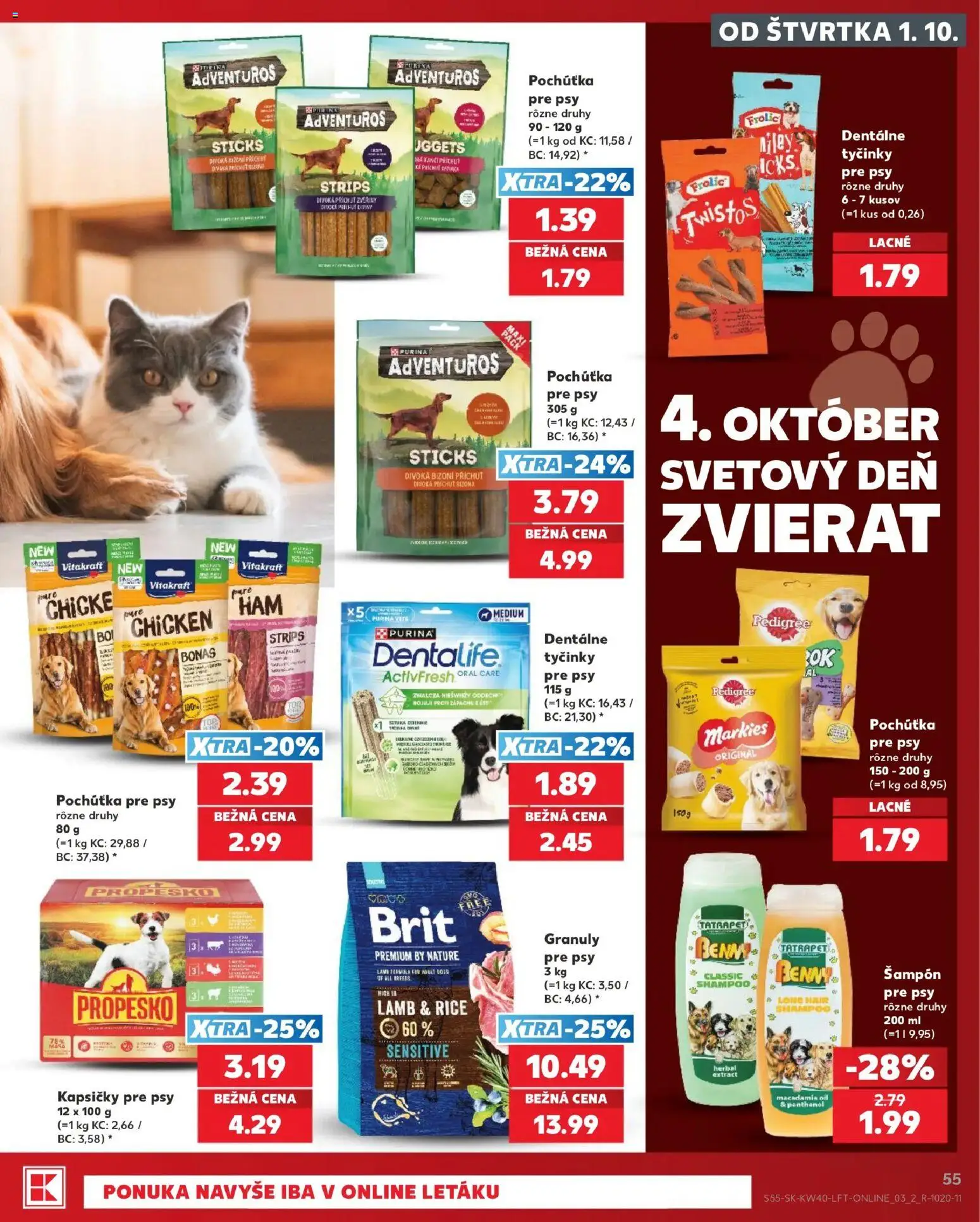 Náhľad Kaufland letáku platného od 01.10.2026
