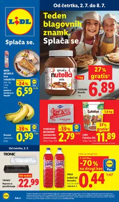 Predogled kataloga iz trgovine Lidl veljaven od 02.07.2026