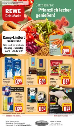 Vorschau von dem Prospekt des Geschäftes Rewe, gültig ab dem 24.08.2026